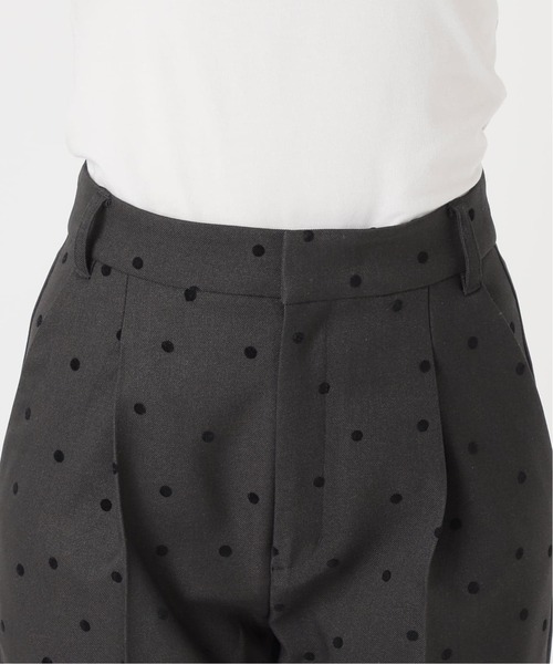 B.C STOCK(ベーセーストック)の「《追加2》手洗い可 / ドットフロッキースティックパンツ(スラックス・レディース・ブラック/ブラウン・SMALL/MEDIUM)」の20枚目の写真