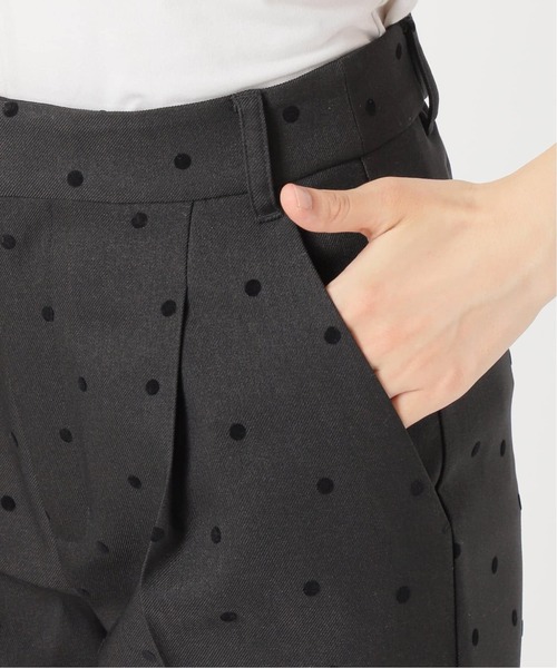 B.C STOCK(ベーセーストック)の「《追加2》手洗い可 / ドットフロッキースティックパンツ(スラックス・レディース・ブラック/ブラウン・SMALL/MEDIUM)」の22枚目の写真