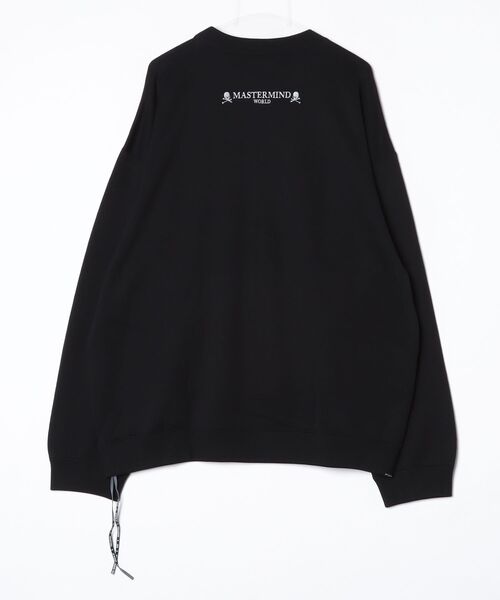 mastermind JAPAN（マスターマインド）の「BOXY HIGH CREWNECK（スウェット・メンズ・ブラック・XL）」の2枚目の写真