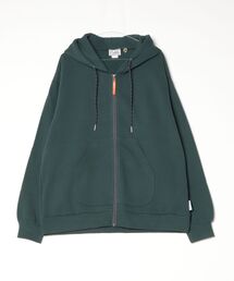 12oz ヘビー裏起毛スウェットジップパーカー
