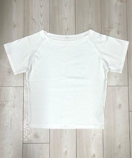 NANEA(ナネア)の「オフショルダープルオーバー(Tシャツ/カットソー・レディース・グレー/ネイビー/ブラック/ホワイト・MEDIUM)」の18枚目の写真