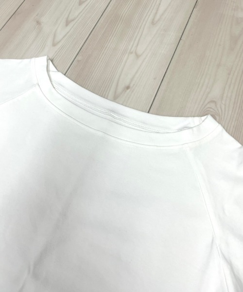 NANEA(ナネア)の「オフショルダープルオーバー(Tシャツ/カットソー・レディース・グレー/ネイビー/ブラック/ホワイト・MEDIUM)」の19枚目の写真