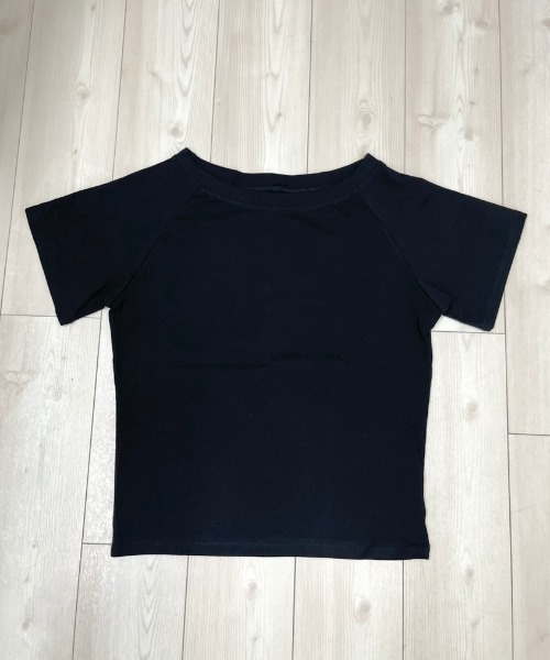 NANEA(ナネア)の「オフショルダープルオーバー(Tシャツ/カットソー・レディース・グレー/ネイビー/ブラック/ホワイト・MEDIUM)」の22枚目の写真