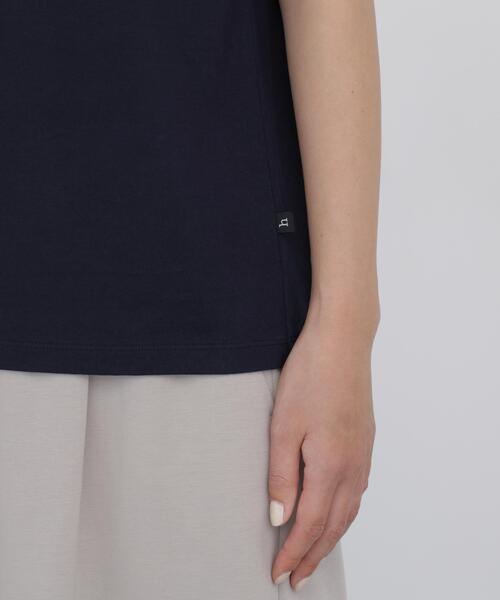 human woman(ヒューマンウーマン)の「◆【CLOUDY】コラボポケットTシャツ(Tシャツ/カットソー・レディース・ネイビー/ホワイト・MEDIUM)」の20枚目の写真