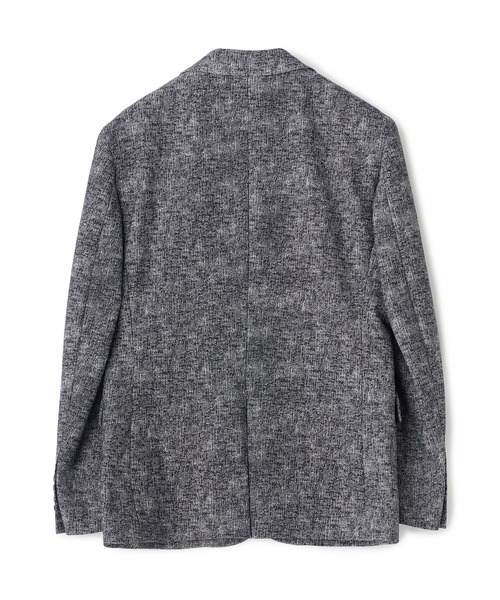 MEN'S BIGI（メンズビギ）の「ヒートパフォーマー ツイードプリント ストレッチジャケット［保温/ハイパワー2wayストレッチ］（テーラードジャケット・メンズ・ネイビー/ブラック/ライトグレー・04/03/05/02/01）」の22枚目の写真