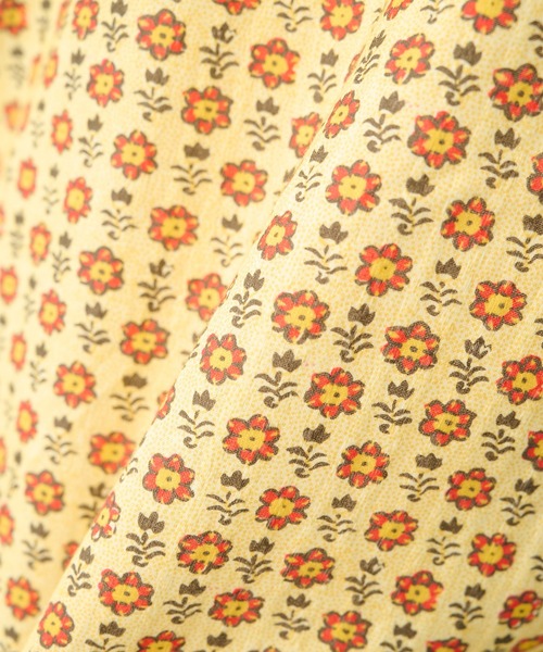 vowels（バウルズ）の「【vowels/バウルズ】FLORAL DOBBY SHIRT（シャツ/ブラウス・メンズ・ホワイト/イエロー・2/1）」の14枚目の写真