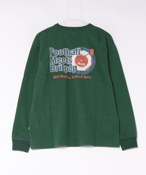 Bukta(バクタ)の「ヘビーウェイト BUKTA ロゴプリント 長袖Tシャツ(Tシャツ/カットソー・メンズ・チャコール/グリーン/オフホワイト/グレー・MEDIUM/LARGE/X-LARGE)」の5枚目の写真