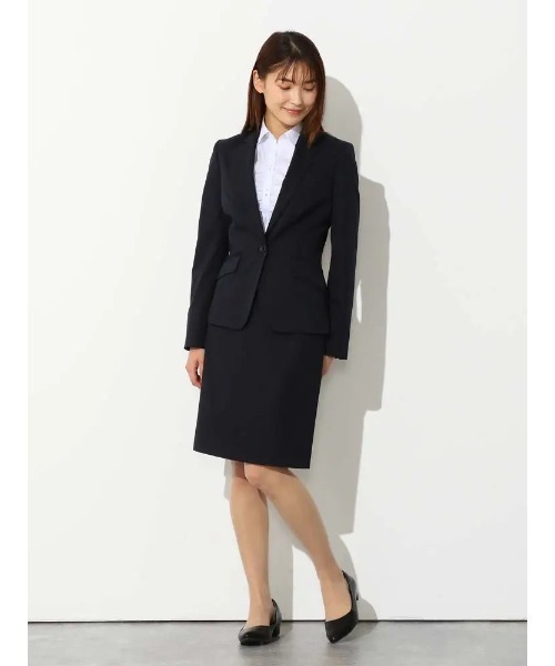 Perfect Suit FActory（パーフェクトスーツファクトリー）の「リクルートスーツ　タイトスカート 無地（スカート・レディース・ブラック・15号）」の6枚目の写真