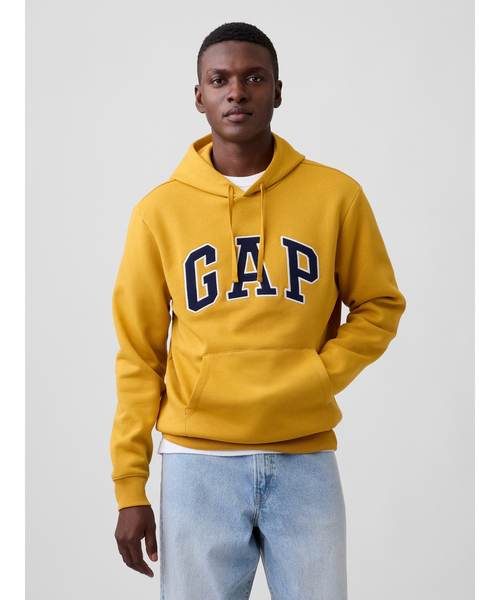 GAP(ギャップ)の「リラックスフィット GAPロゴパーカー(スウェット・メンズ・グリーン/ブルー/その他/オレンジ/カモフラージュ/ブラウン/グリーン系その他・XS/S/M/L/XL)」の6枚目の写真