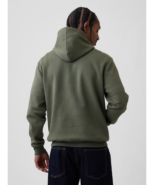 GAP(ギャップ)の「リラックスフィット GAPロゴパーカー(スウェット・メンズ・グリーン/ブルー/その他/オレンジ/カモフラージュ/ブラウン/グリーン系その他・XS/S/M/L/XL)」の14枚目の写真