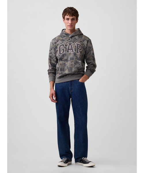 GAP(ギャップ)の「リラックスフィット GAPロゴパーカー(スウェット・メンズ・グリーン/ブルー/その他/オレンジ/カモフラージュ/ブラウン/グリーン系その他・XS/S/M/L/XL)」の19枚目の写真