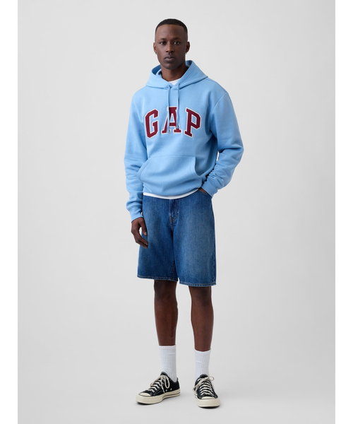 GAP(ギャップ)の「リラックスフィット GAPロゴパーカー(スウェット・メンズ・グリーン/ブルー/その他/オレンジ/カモフラージュ/ブラウン/グリーン系その他・XS/S/M/L/XL)」の21枚目の写真