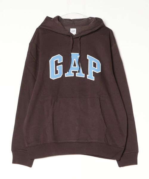 GAP(ギャップ)の「リラックスフィット GAPロゴパーカー(スウェット・メンズ・グリーン/ブルー/その他/オレンジ/カモフラージュ/ブラウン/グリーン系その他・XS/S/M/L/XL)」の2枚目の写真