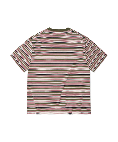 Wacky WiLLy（ワッキーウィリー）の「マルチストライプワッペン半袖Tシャツピンク（Tシャツ/カットソー・レディース・その他・SMALL/MEDIUM/LARGE/X-LARGE）」の3枚目の写真