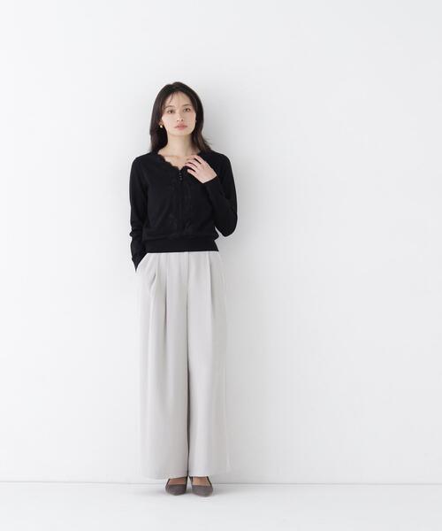 NATURAL BEAUTY BASIC(ナチュラルビューティーベーシック)の「ボリュームフレアワイドパンツ(その他パンツ・レディース・ブラウン/ベージュ系その他・P/S/MEDIUM)」の14枚目の写真