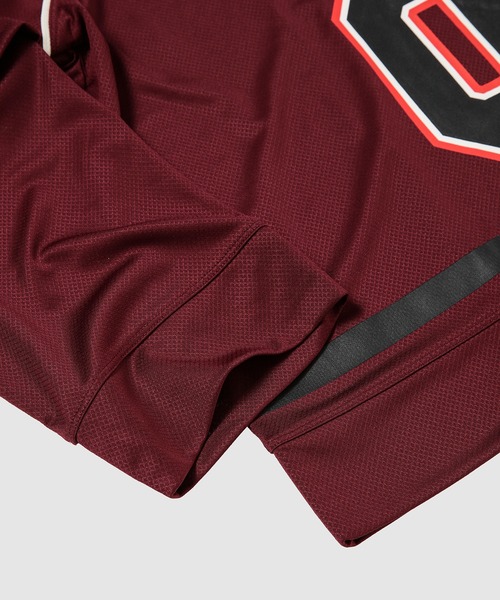 GANNI(ガニー)の「Cycora Double Layered Longsleeve(Tシャツ/カットソー・レディース・ワインレッド・M/L)」の6枚目の写真