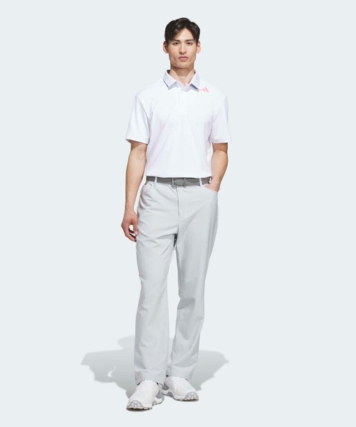 adidas(アディダス)の「コードカオス 半袖シャツ【adidas Golf/アディダスゴルフ】(ポロシャツ・メンズ・ホワイト・SMALL/MEDIUM/LARGE/X-LARGE/XX-LARGE)」の5枚目の写真