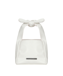 METAL KNOT MINI BAG_IVORY