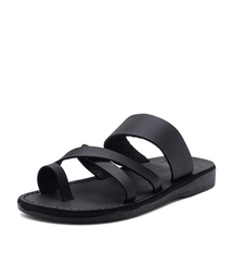 JERUSALEM SANDALS（エルサレム サンダル）の「8 ザ グッド シェパード - ブラック (ザ グッド シェパード)（サンダル）」