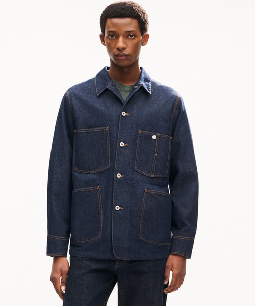 KENZO（ケンゾー）の「KENZO VARSITY CHORE JACKET（デニムジャケット・メンズ・ブルー系その他7・SMALL/LARGE/MEDIUM/X-LARGE）」の3枚目の写真