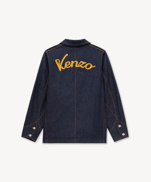 KENZO（ケンゾー）の「KENZO VARSITY CHORE JACKET（デニムジャケット・メンズ・ブルー系その他7・SMALL/LARGE/MEDIUM/X-LARGE）」の4枚目の写真