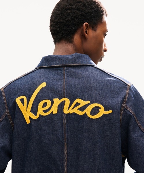 KENZO（ケンゾー）の「KENZO VARSITY CHORE JACKET（デニムジャケット・メンズ・ブルー系その他7・SMALL/LARGE/MEDIUM/X-LARGE）」の6枚目の写真