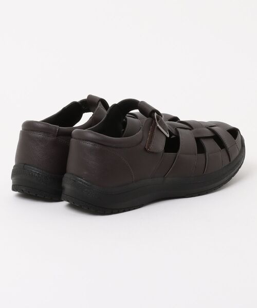 TSURUYA（ツルヤ）の「《Rustic Style》Rustic Style  3631（サンダル・メンズ・ダークブラウン/ブラック・S/M/LL/L）」の3枚目の写真