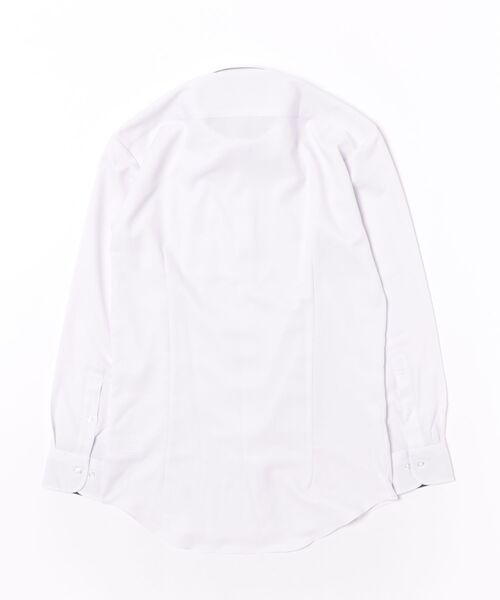 TOKYO SHIRTS(トウキョウシャツ)の「【吸水速乾】【COFREX】 形態安定ノンアイロン ボタンダウン 長袖ビジネスワイシャツ(ビジネスシャツ・メンズ・パープル・首回り37cm-裄丈80cm/首回り37cm-裄丈84cm/首回り39cm-裄丈80cm/首回り39cm-裄丈84cm/首回り41cm-裄丈82cm/首回り41cm-裄丈86cm/首回り42cm-裄丈82cm/首回り42cm-裄丈86cm/首回り43cm-裄丈82cm/首回り43cm-裄丈86cm)」の7枚目の写真