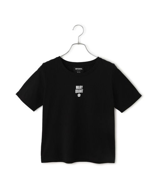 MARY QUANT（マリークワント）の「【MARY QUANT×VIS】コンパクトTシャツ（Tシャツ/カットソー・レディース・ブラック/オフホワイト/ワイン/ピンク・FREE）」の12枚目の写真
