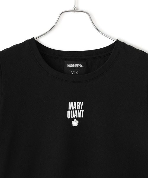 MARY QUANT（マリークワント）の「【MARY QUANT×VIS】コンパクトTシャツ（Tシャツ/カットソー・レディース・ブラック/オフホワイト/ワイン/ピンク・FREE）」の10枚目の写真