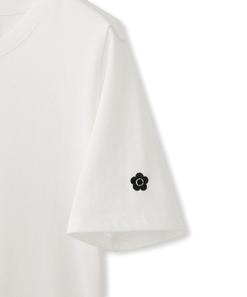 MARY QUANT（マリークワント）の「【MARY QUANT×VIS】コンパクトTシャツ（Tシャツ/カットソー・レディース・ブラック/オフホワイト/ワイン/ピンク・FREE）」の20枚目の写真