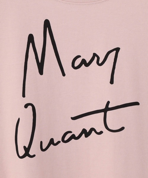 MARY QUANT（マリークワント）の「【MARY QUANT×VIS】コンパクトTシャツ（Tシャツ/カットソー・レディース・ブラック/オフホワイト/ワイン/ピンク・FREE）」の19枚目の写真