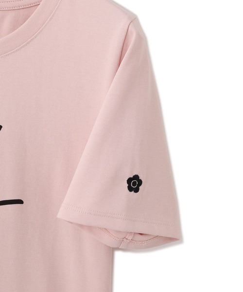 MARY QUANT（マリークワント）の「【MARY QUANT×VIS】コンパクトTシャツ（Tシャツ/カットソー・レディース・ブラック/オフホワイト/ワイン/ピンク・FREE）」の18枚目の写真