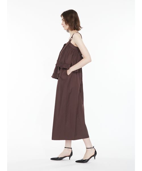SORIN(ソリン )の「Apron Like Dress / エプロンライクドレス(ワンピース・レディース・カーキ/ブラック/ダークブラウン・36/38)」の13枚目の写真