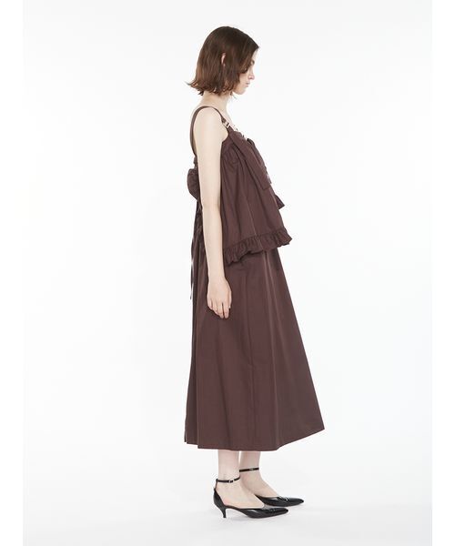 SORIN(ソリン )の「Apron Like Dress / エプロンライクドレス(ワンピース・レディース・カーキ/ブラック/ダークブラウン・36/38)」の15枚目の写真