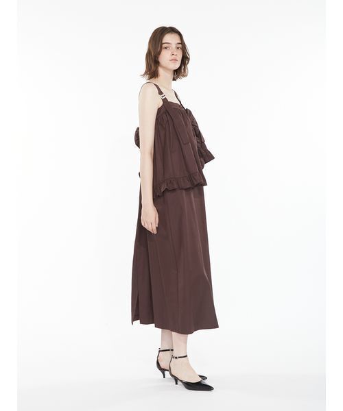 SORIN(ソリン )の「Apron Like Dress / エプロンライクドレス(ワンピース・レディース・カーキ/ブラック/ダークブラウン・36/38)」の16枚目の写真