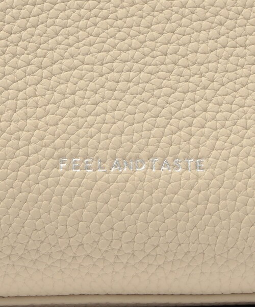 FEEL AND TASTE(フィールアンドテイスト)の「【一部別注】FEEL AND TASTE BOAT S バッグ(ハンドバッグ・レディース・ホワイト/チャコールグレー・FREE)」の11枚目の写真