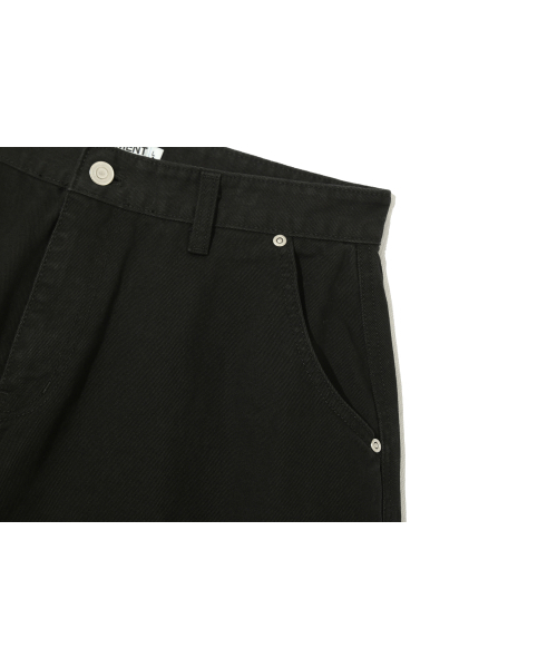 BASEMOMENT(ベースモーメント)の「シンチバックカーブドバミューダパンツブラック(その他パンツ・メンズ・その他・MEDIUM/X-LARGE/LARGE)」の5枚目の写真