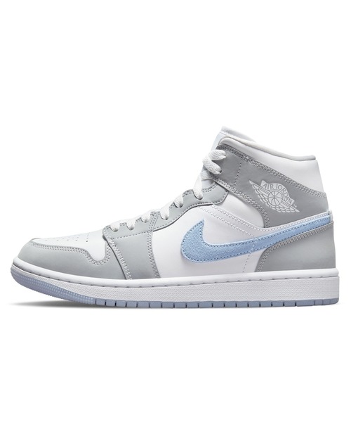 NIKE(ナイキ)の「JORDAN BRAND W AIR JORDAN 1 MID BQ6472-105(スニーカー・メンズ・グレー・24cm/23.5cm/24.5cm)」の1枚目の写真
