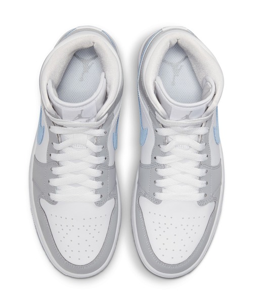 NIKE(ナイキ)の「JORDAN BRAND W AIR JORDAN 1 MID BQ6472-105(スニーカー・メンズ・グレー・24cm/23.5cm/24.5cm)」の3枚目の写真