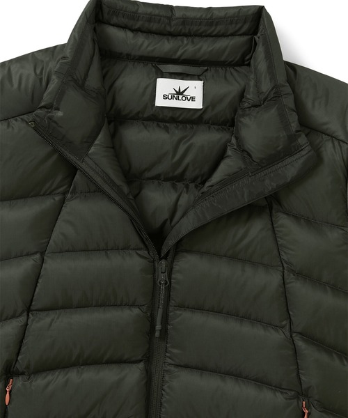 SUNLOVE(サンラブ)の「Fly Light Down Jacket(ダウンジャケット/コート・レディース・ブラウン/ライトイエロー/オリーブ/ライトグリーン/パープル・L/S/XL/M)」の12枚目の写真