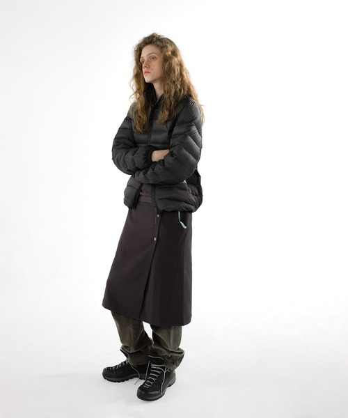SUNLOVE(サンラブ)の「Fly Light Down Jacket(ダウンジャケット/コート・レディース・ブラウン/ライトイエロー/オリーブ/ライトグリーン/パープル・L/S/XL/M)」の20枚目の写真