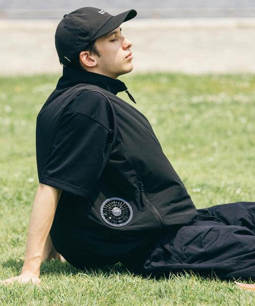 URBAN RESEARCH（アーバンリサーチ）の「LOWERCASE×URBS×空調服　AIRCOOLING VEST（ベスト・メンズ・ブラック/ベージュ/グレー/ネイビー・MEDIUM/LARGE/X-LARGE）」の2枚目の写真