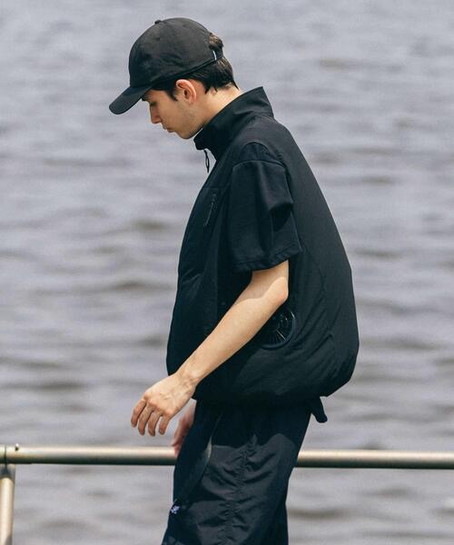 URBAN RESEARCH（アーバンリサーチ）の「LOWERCASE×URBS×空調服　AIRCOOLING VEST（ベスト・メンズ・ブラック/ベージュ/グレー/ネイビー・MEDIUM/LARGE/X-LARGE）」の12枚目の写真