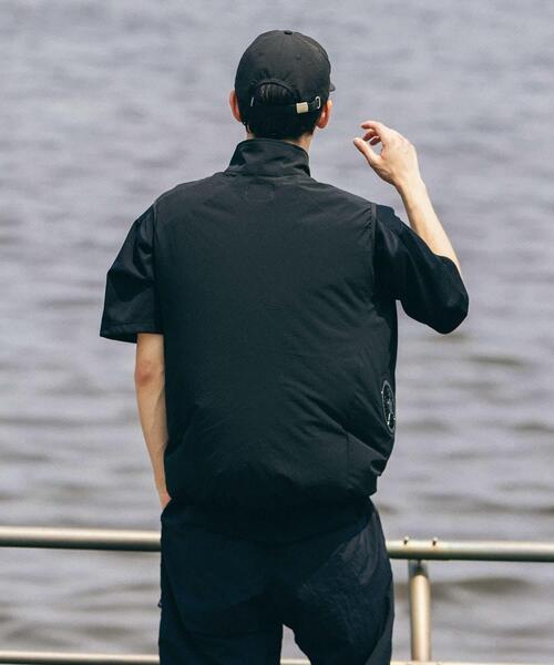 URBAN RESEARCH（アーバンリサーチ）の「LOWERCASE×URBS×空調服　AIRCOOLING VEST（ベスト・メンズ・ブラック/ベージュ/グレー/ネイビー・MEDIUM/LARGE/X-LARGE）」の14枚目の写真