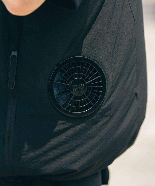URBAN RESEARCH（アーバンリサーチ）の「LOWERCASE×URBS×空調服　AIRCOOLING VEST（ベスト・メンズ・ブラック/ベージュ/グレー/ネイビー・MEDIUM/LARGE/X-LARGE）」の16枚目の写真