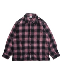 【10色展開】ネルチェックシャツ