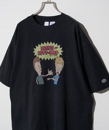 DISCUS（ディスカス）の「選べる2通りのシルエット！【DISCUS】DISCUS COLLABORATION コラボグラフィックプリント クルーネック半袖Tシャツ / ミッキーマウス スター・ウォーズ ザ・マペッツ ガーフィールド ビービス＆バットヘッド サウスパーク ビッグシルエット オーバーサイズ アメカジ 古着風 ヴィンテージテイスト MNY（Tシャツ/カットソー）」