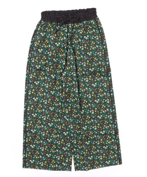 KID BLUE(キッドブルー)の「キッドブルー -26AW LIBERTYプリント -フルレングスボトムス -KOEP514 -kidblue(その他パンツ・レディース・ベージュ/ブラック・M)」の2枚目の写真