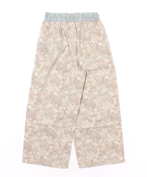 KID BLUE(キッドブルー)の「キッドブルー -26AW LIBERTYプリント -フルレングスボトムス -KOEP514 -kidblue(その他パンツ・レディース・ベージュ/ブラック・M)」の3枚目の写真